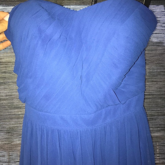 Strapless blue gown - Picture 3 of 3